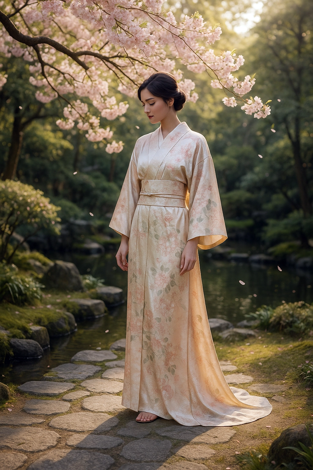 noblesse de la soie kimono