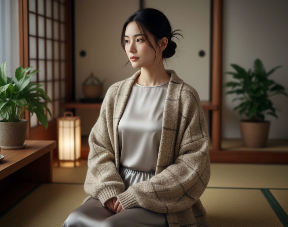 soie layering vêtements