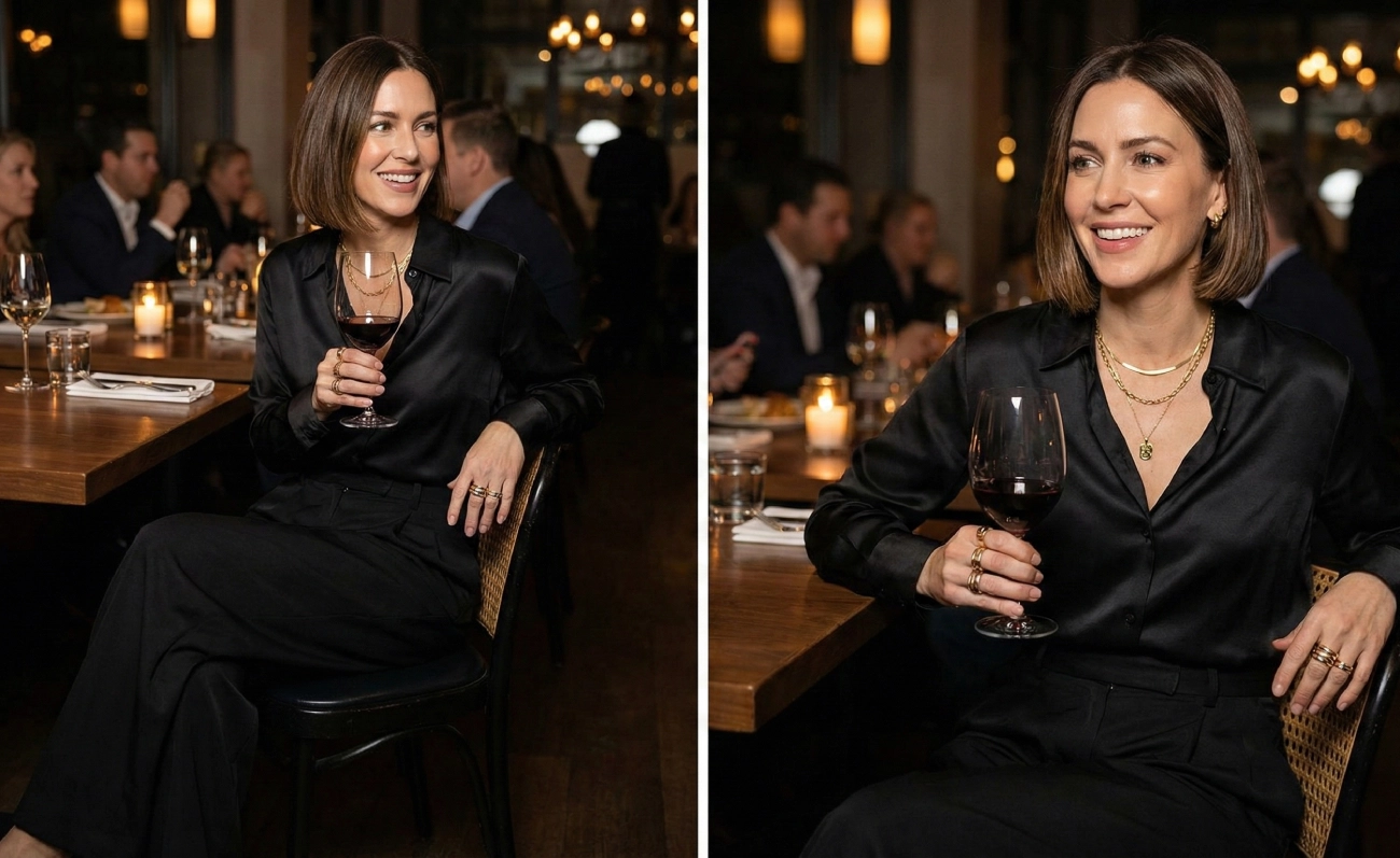 chemise soie femme Look Soirée & Dîner