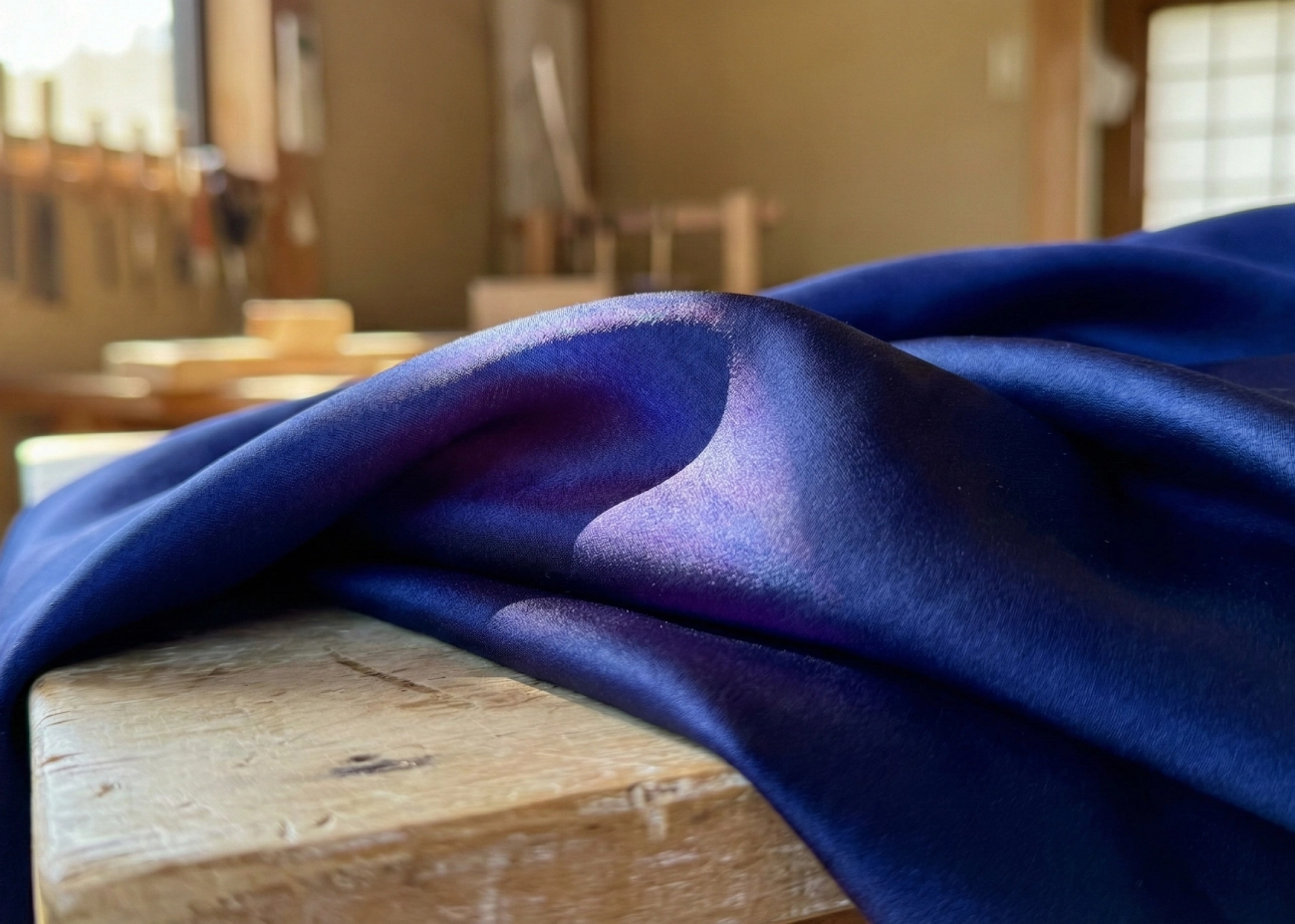 reconnaitre de la vraie soie avec le test du regard