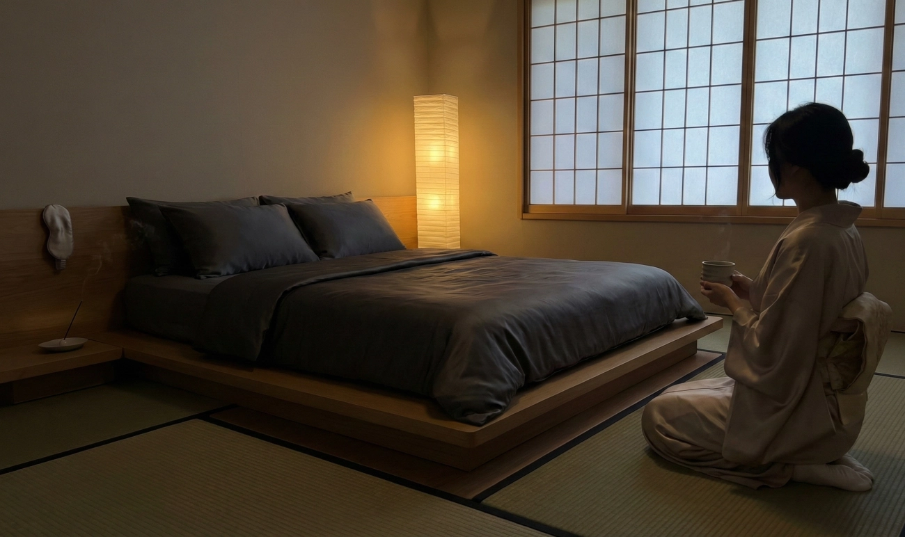 repos sanctuaire zen soie